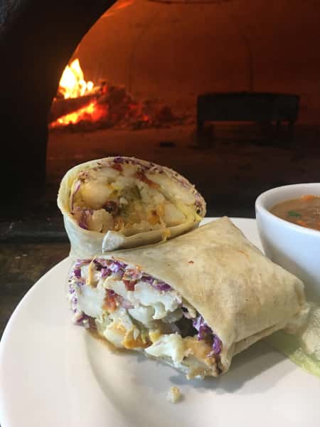Grilled Cauliflower Wrap