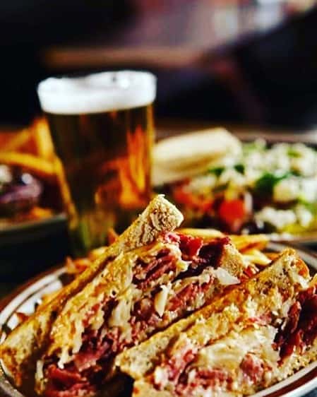 Reuben Sandwich & Side of Potato Salad