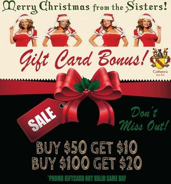 5 Sisters Bloody Mary Weekend Brunch Culhane's Irish Pub