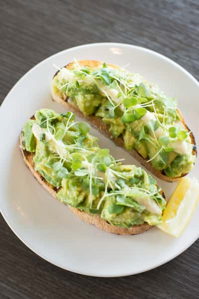Lemony Avocado Toast
