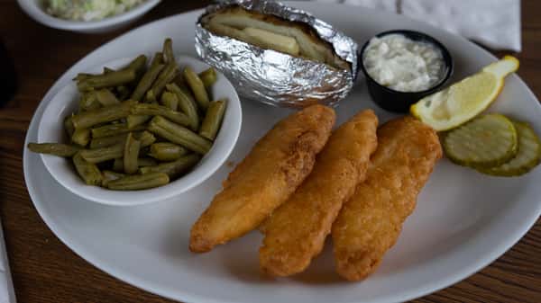 Beer-Battered Whitefish