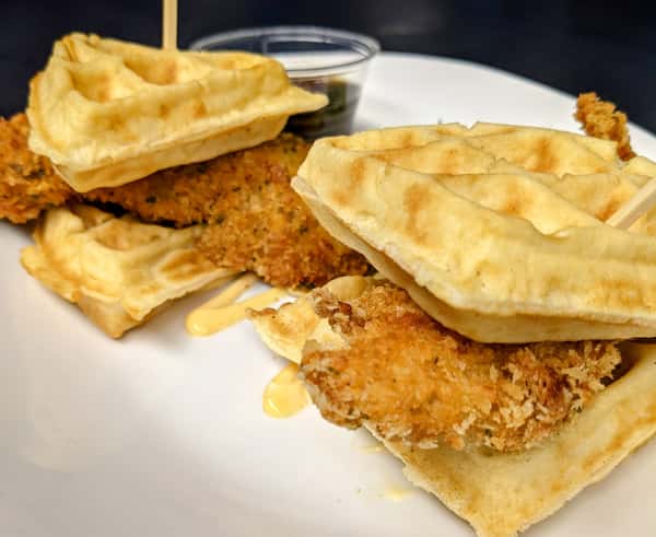 Chicken Waffle Sliders