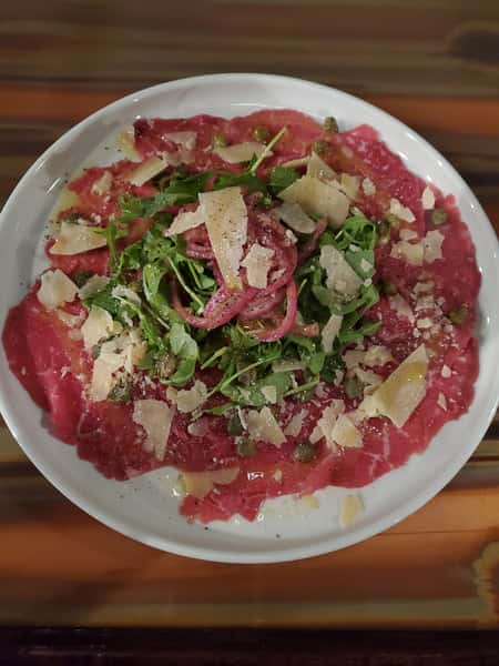 ~ beef carpaccio