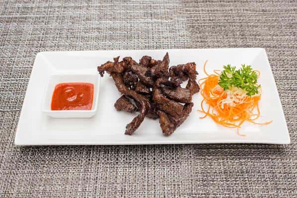 Crispy Sunshine Beef