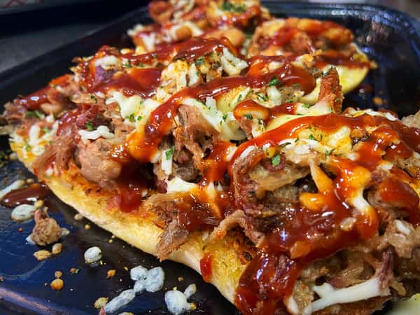 Pulled Pork Cajun Que Sandwich
