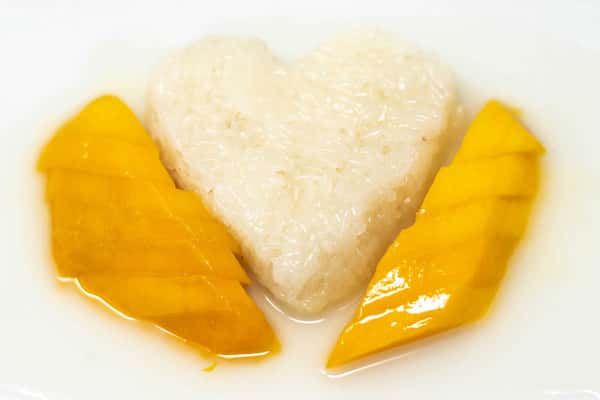 Fresh Mango with Sticky Rice