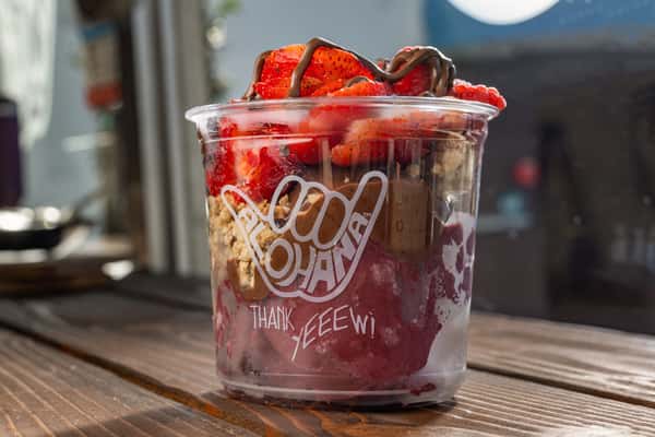 Menu - Alohana Acai Bowls - Açaí shop in CA