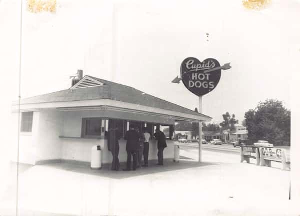 Vintage photo of Van Nuys location