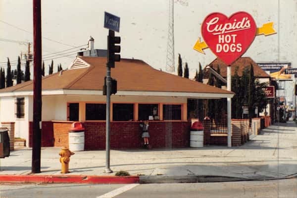Vintage photo of Cupid's hot dogs
