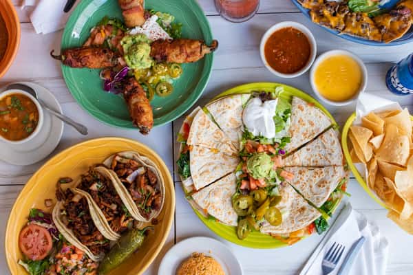 table of food