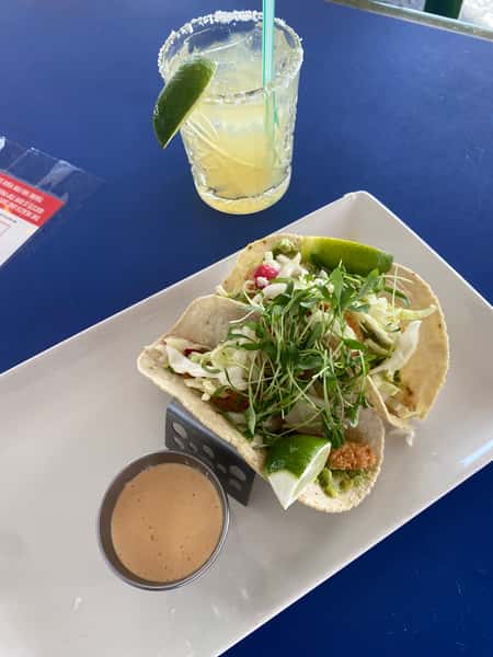 Mexican Corn Shrimp Tacos