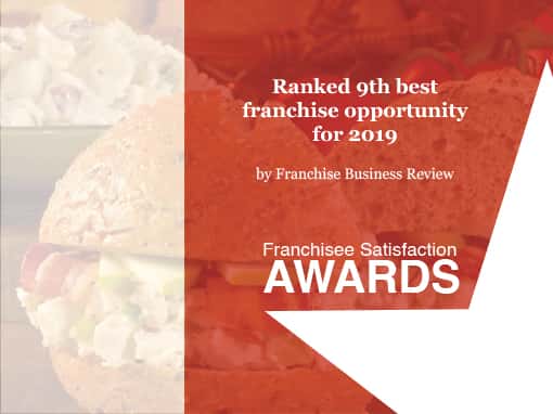Ranked 9th Best Franchise opportunity for 2019 by Franchise Business Awards