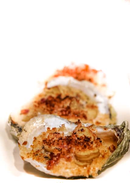 Baked Great White Oyster