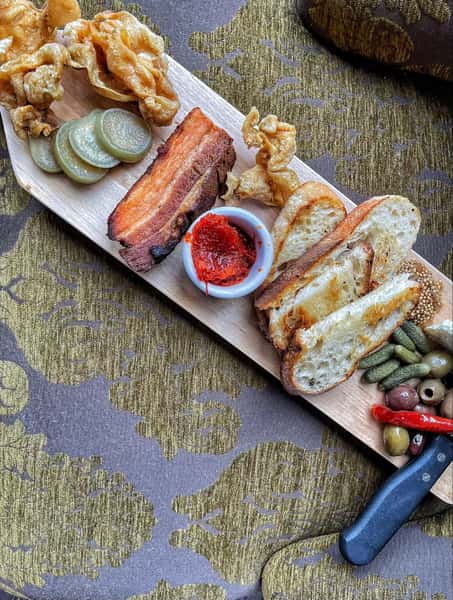 Pork & Pickle Board