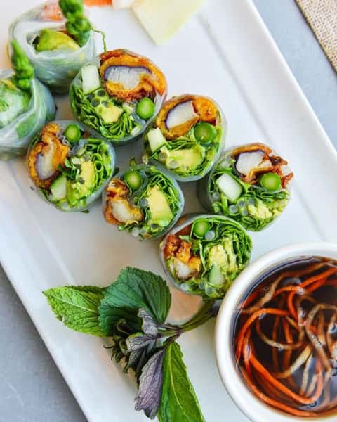 Soft Shell Crab Spring Rolls