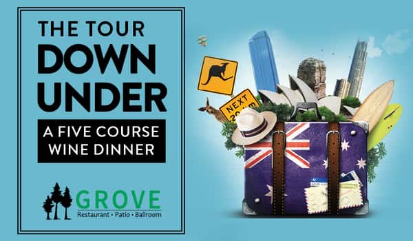 down under wine dinner