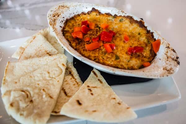 Grouper Artichoke Dip
