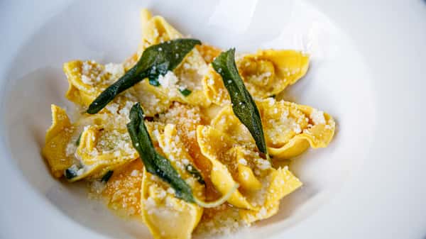 Homemade Fiocchi Al Gorgonzola