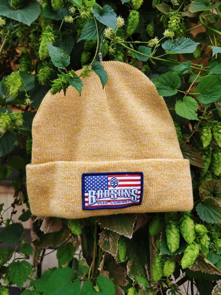 Americana Gooseberry Yellow Winter Beanie