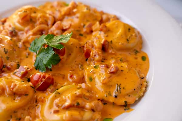 Ravioli alla Amatriciana