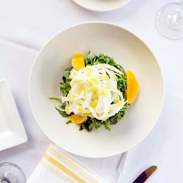 Insalata di Arugula con Finocchio e Arance