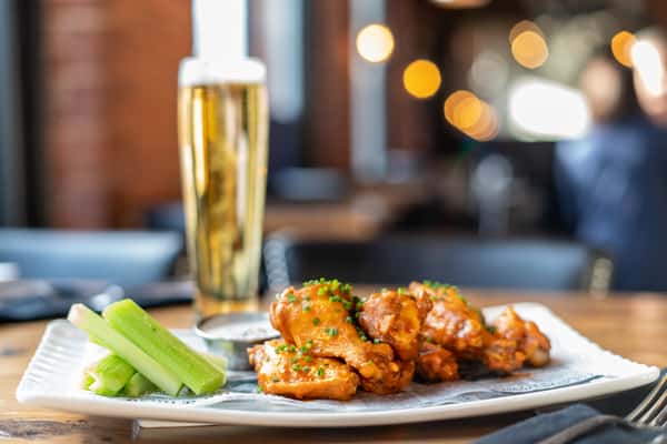 BoneIn Wings Menu ThreeV Restaurant American Restaurant in