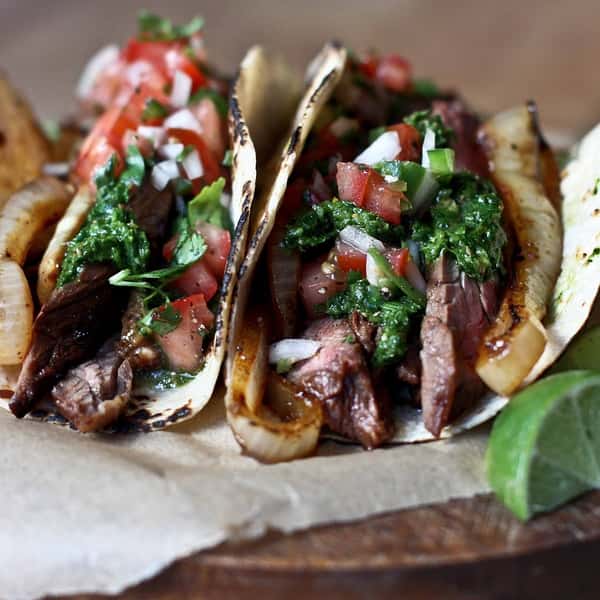 steak tacos