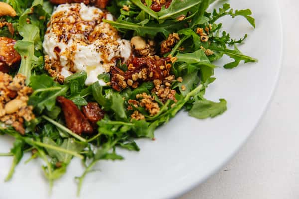 Peach and Burrata