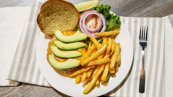 Turkey & Avocado Burger