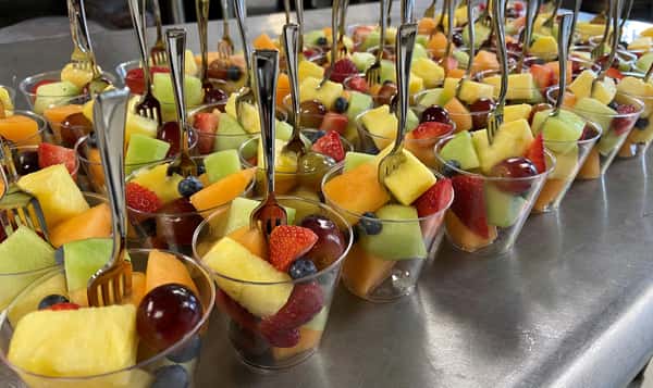 Individual fruit cups