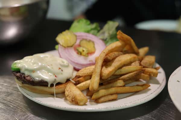 Molten Copper Burger*