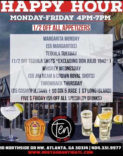 Happy Hour is BACK!!