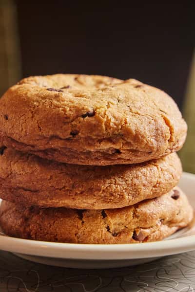 Bigass Chocolate Chip Cookie - Veggie Galaxy - Vegan Restaurant in