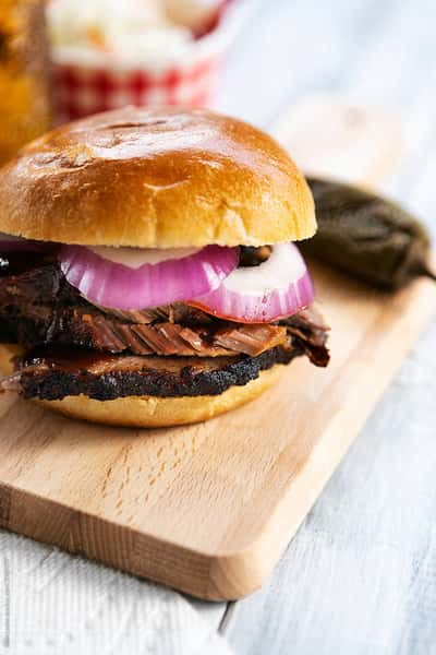 brisket sandwich