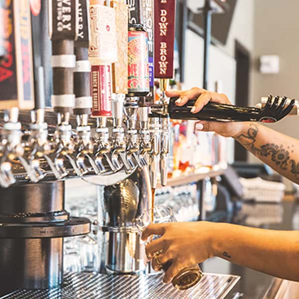 beers on tap