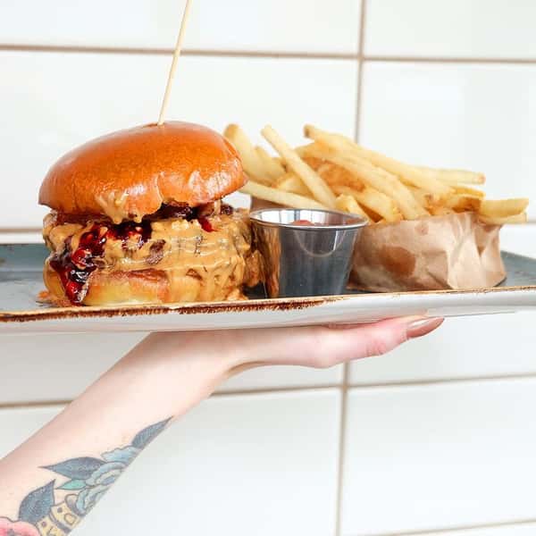 Burger and Fries