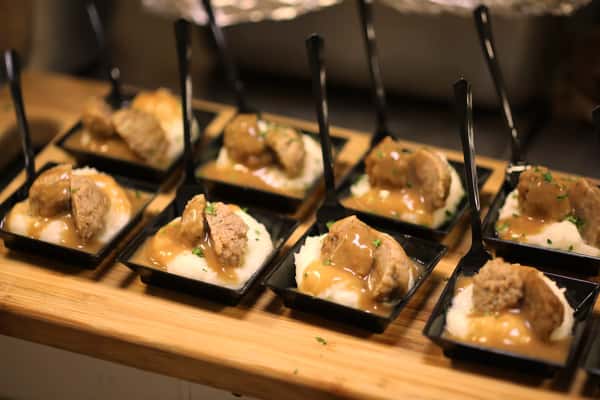 Butler Style Passed Hors D`Oeuvres