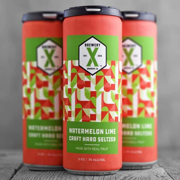 Watermelon Lime Hard Seltzer - Brewery X - 5% On Draft