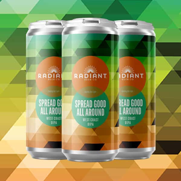 Spread Good All Around DIPA - Radiant Beer Co.- 8.6% 12 oz Draft