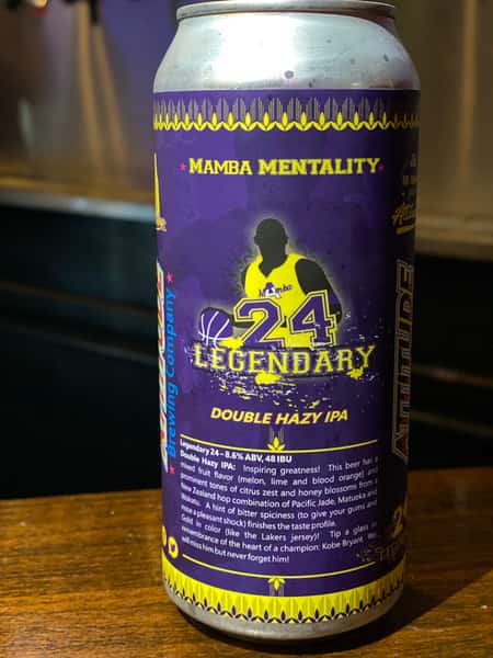 Legendary 24 Hazy DIPA - Attitude Brewing - 8.6% 16oz Can