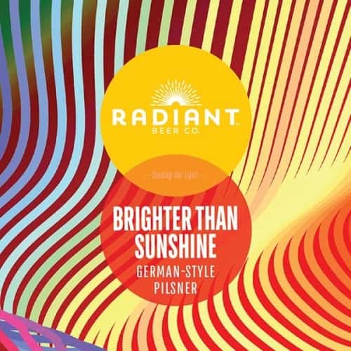 Brighter than Sunshine Pilsner- Radiant Beer Co. -5.4% Can