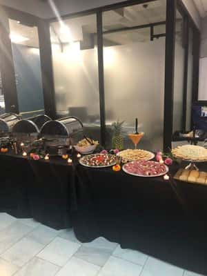 catering table