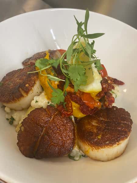 Pan Seared Scallops