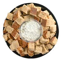 Rye Bread Dip Platter