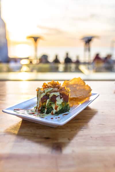 Ahi Poke Stack
