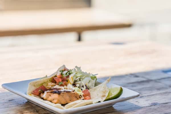 Grilled Salmon with BBQ A La Carte