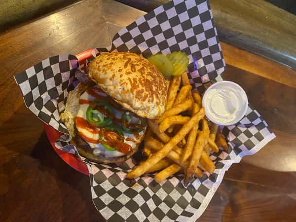 Monday - Burgers and Brews (all day)