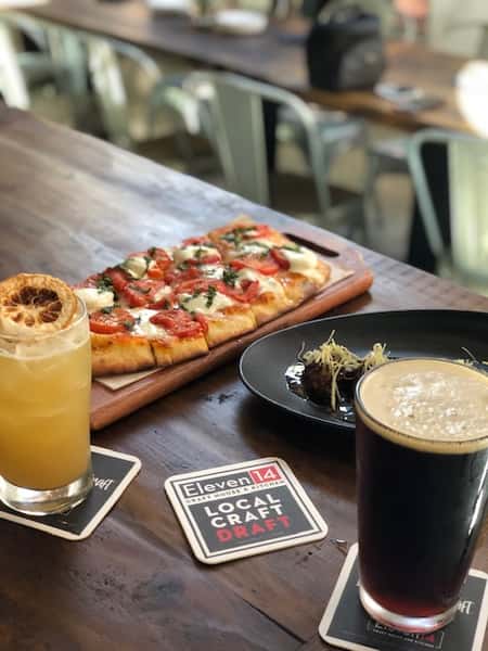 Pizza and beer