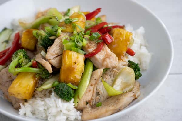 D9: Chicken Pineapple & Teriyaki