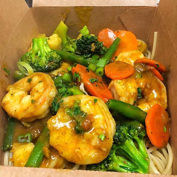 Curry Shrimp Rasta Pasta